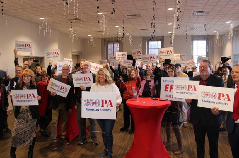 Franklin County kicked off America250PA on January 22, 2026.