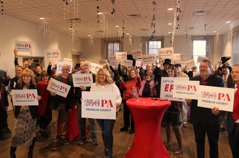 Franklin County kicked off America250PA on January 22, 2026.